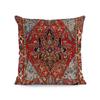 Funda de Almohada Geométrica Abstracta Hoja Dorada Temu Transfronteriza Cojín Bohemio para Oficina Cojín Estampado para Sofá