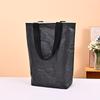 Bolsa de Papel Dupont con Logo Impreso, Bolso de Hombro Ecológico, Bolsa Tote de Papel Lavable con Impresión a Color, En Stock