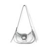 Bolso de mezclilla simple moda moderno nicho hombro axila verano casual todo-fósforo bolso mensajero bolso de mujer
