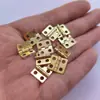 3 mini Mini Kaiping pequeña bisagra caja de regalo herrajes bisagra de hierro caja de madera bolsillo pantalla de hojas sueltas accesorios diy