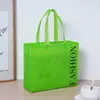 Sacolas personalizadas de TNT com impressão de logo, bolsas de mão, sacolas de compras, sacolas ecológicas promocionais com impressão personalizada, publicidade personalizada