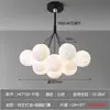 Lámpara de Luna 2025 Lámpara de Sala de Estar Soñadora Habitación Infantil Personalidad Creativa Planeta Restaurante Candelabro Bola de Burbuja Iluminación de Dormitorio