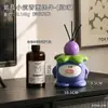 Adorno de aromaterapia de monstruo morado para mesa de entrada de sala de estar, decoración difusora para ambiente del hogar, decoración de fragancia personalizada