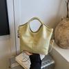 Bolso de Mano Nuevo 2025 Transfronterizo para Mujer Moda de Alta Gama Versátil Bolso de Hombro Gran Capacidad Bandolera Tipo Cubo