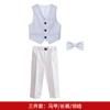 Traje para Niños Transfronterizo Traje Caballero Estilo Británico Traje para Niños Anfitrión Pasarela Vestido Traje para Recitación de Piano