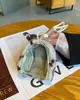 Nova Bolsa de Armazenamento Transparente de Pelúcia Mini Porta-moedas Fofo Bolsa de Fone de Ouvido de Alta Transparência Bolsa de Armazenamento para Pendurar Porta-moedas