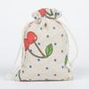Saquinho Repelente de Mosquitos, Bolsa de Algodão Estampada, Saquinho Cartoon com Cordão, Sacola de Presente, Saquinho Vazio Repelente de Mosquitos, Pequena Bolsa de Tecido de Algodão e Linho