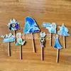 Topo de Bolo Decoração Futebol para Meninos Copa do Mundo Time de Futebol Bolo de Aniversário Acessórios para Festa de Confeitaria