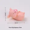 Boneca leitãozinha desenho animado criativo feito à mão DIY peças de acessório cola de creme resina pequenos materiais de acessório atacado