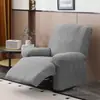 Funda de Sofá Elástica de Cobertura Total para Sillón Reclinable Eléctrico Tela Jacquard Funda de Sofá Individual Universal para Todas las Estaciones Aplicable para Cheers