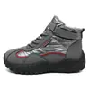 K5703 Botas de Nieve de Suela Gruesa para Mujer 2026 Invierno Más Terciopelo Engrosado Zapatos Grandes de Algodón Resistentes al Frío Cálidos Botines