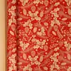 Papel de Regalo Navideño Tamaño Grande Ecológico Papel Kraft Amarillo Papel de Regalo Navideño Cuadros Rojos Cabeza de Reno Patrón de Copo de Nieve