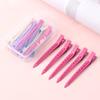 Color maquillaje peinado horquilla sin costuras femenina raíz del cabello esponjoso artefacto flequillo clip cabello suelto pico de pato clip pinza para el cabello tocado