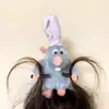 Diadema Divertida de Conejo Ratatouille Celebridad de Internet Popular Lavado de Cara Flequillo Pinza para el Cabello Diadema Accesorio Divertido para el Cabello Atrezo