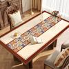 Mantel americano ligero de lujo de alta gama, nuevo estilo, impermeable, resistente al aceite, no lavable, con aislamiento térmico, antiescaldamiento, para mesa de centro y escritorio.