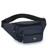 Nueva Bolsa de Cintura para Hombre de Comercio Exterior con Múltiples Compartimentos para Almacenamiento de Teléfono, Bolso Cruzado de Hombro Único de Moda, Bolso de Pecho de Caja Registradora de Negocios