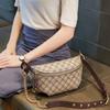 Bolso de Pecho Carlo DaisyVintage con Diseño Estampado, Elegante Bolso de Media Luna tipo Empanada, Bolso Cruzado de Hombro Único de Gran Capacidad para Mujer
