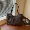 Bolso de gran capacidad transfronterizo otoño/invierno, bolso de axila para mujer, nuevo estilo 2026, bolso tote simple, bolso de hombro versátil para el trabajo