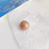 Acessórios Chen Ming Acrílico Cor Sólida Creme Contas Redondas Contas Soltas Contas Cor de Doce Acessórios Atacado Materiais de Contas Meio Furo