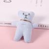 Accesorios de ropa de dibujos animados DIY felpa lindo oso de una pieza accesorios de cuerda para mascotas niños cara sonriente accesorios de ropa al por mayor