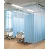 Cortina de divisória de cortina hospitalar salão de beleza salão de saúde cortina divisória de cama clínica cortina médica em forma de U em forma de L pode ser feita