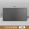 Painel Cego para Tomada com Interruptor de Duas Posições Cassete Longo Tampa Decorativa Cobertura de Buraco na Parede Cobertura Feia para Buraco de Campainha na Parede