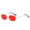 Jamie 3510 Metal Armação Pequena Óculos de Sol Estilo Punk Fashion Styling para Street Dance Óculos de Sol para Fotografia de Rua Unissex Óculos Sem Grau