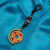 Estilo Étnico Chinês Liga de Metal Pingente de Chaveiro Rotativo Móvel Trazedor de Tesouros Acessórios de Pingente de Carro de Metal Fabricante de Decoração