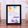 Venta al por mayor de fábrica marco de fotos magnético para niños pared jardín de infantes magnético marco de fotos magnético pegatinas de pared montado simple sin perforar