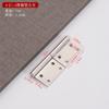Bisagra de bandera de acero inoxidable 304 para puertas y ventanas de inodoro, bisagra de bandera desmontable, bisagra de soldadura desmontable para puerta cortafuegos