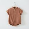Mameluco de Bebé Estilo Western de Verano para Mujer, Niño, Bebé, Traje de Envoltura para Culo de Verano, Ropa Exterior Delgada, Algodón Puro, Manga Corta, Triángulo, Traje Hassel