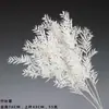 Ventas Directas de Fabricantes de Comercio Exterior: Flores Artificiales Blancas, Flores Falsas Estilo Bosque, Materiales Florales para Bodas, Flores para Decoración de Salón de Bodas