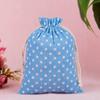 Bolsas de Algodón y Lino Estampadas con Cordón para Guardar Joyería y Collares, Bolsas Vacías de Artemisa para el Festival del Bote del Dragón para Joyería