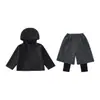 Conjunto de pantalones a rayas para niñas estilo coreano, nuevo conjunto de dos piezas de moda primavera y otoño 2026 para niñas pequeñas