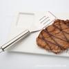 Mango de Acero Inoxidable Especial para Bistec Pala para Verduras Pala para Panqueques Pala para Pizza Pala para Cocinar Barbacoa con Plancha de Hierro Multiusos