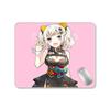 Alfombrilla de ratón, ultrapequeña, de gama alta para chica de computadora, linda alfombrilla de ratón, alfombrilla de juego bidimensional de aspecto de alta calidad personalizada