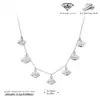 Collar de Plata de Ley S925 Más Vendido Transfronterizo con Diseño de Ojo del Diablo Moderno y Único, Joyería de Plata Moderna y Versátil