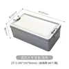 Caja de Lata para Pasteles con Cierre Caja de Torta de Piña Hebilla Caja de Té Caja de Galletas para Snacks Retro Hebilla Deslizante Souvenir Dulces Especiales