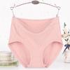 Cintura alta Plus Size Roupa interior para meninas gordinhas Algodão feminino Shorts femininos de meia-idade e idosos Cuecas sem costura de meia-idade Algodão puro
