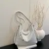 Bolsa de ombro moderna de malha, grande capacidade, multifuncional, tendência, mochila, bolsa transversal, nova bolsa de ombro de nylon