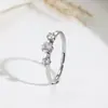 Anel liso de aço titânio com três diamantes moda Coringa feminino japonês e coreano não desbota anel único outlet da fábrica