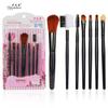 Set de Brochas Cosméticas Mango de Plástico Spot Portátil Brocha Cosmética Pelo Suave Herramienta de Belleza Brocha
