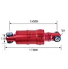 Horquilla Trasera Amortiguador Trasero Scooter Eléctrico Xilop Amortiguador de Resorte Trasero Multicolor Distancia entre Agujeros 110 mm mm Universal