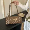Primavera 2026 Nuevo Bolso de Hombro de Moda con Lunares para Mujer Bolso de Hombro de Nicho Moda Coreana Bolso Boston para Viajes