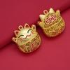 Estilo Étnico Chinês Liga Pingente Chaveiro Gatinho Acessório de Metal Pendente de Carro Bolsa Pendente Presente Pendurado Ornamento Criativo Decoração
