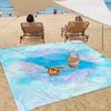 Esterilla de playa transfronteriza de secado rápido, repelente al agua y a prueba de humedad, esterilla de picnic para exteriores, manta de camping