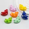 Contas Coloridas de Cavalo de Balanço Laqueadas em Acrílico Feitas à Mão DIY Para Carro Pendente Corrente de Celular Acessórios Materiais Atacado