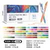 Canetas de Pintura Acrílica Ativadas por Frutas Azuis 144 Cores Caixa com Conjunto Grande Capacidade Alto Valor Empilhamento de Cores Canetas para Graffiti de Estudantes Diário