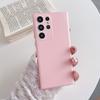 Adecuado para Samsung S26Ultra Ultra-Delgada Mate TPU Funda para Teléfono Móvil S25Plus Semitransparente Cobertura Total A57 Suave Protectora
