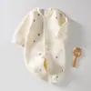 Body Acolchado de Manga Larga para Bebé y Niño Pequeño Body Cálido de Tres Capas para Bebé Body para Bebé y Niño Pequeño Otoño e Invierno